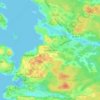 Topografische kaart Hemmesta, hoogte, reliëf