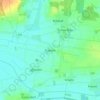 Topografische kaart Trabuhn, hoogte, reliëf