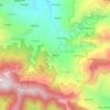 Topografische kaart Nund, hoogte, reliëf