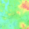 Topografische kaart Bara, hoogte, reliëf