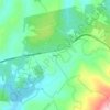 Topografische kaart Kregar, hoogte, reliëf
