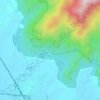 Topografische kaart Kampung Orang Asli Ulu Chuai, hoogte, reliëf