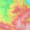 Topografische kaart Fy, hoogte, reliëf