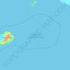 Topografische kaart Pulau Pandan, hoogte, reliëf