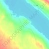 Topografische kaart Skansnäset, hoogte, reliëf