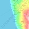 Topografische kaart Binuangan, hoogte, reliëf