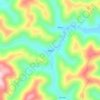 Topografische kaart Kayjay, hoogte, reliëf