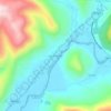Topografische kaart Nova Palmira, hoogte, reliëf