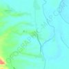 Topografische kaart Cordova, hoogte, reliëf