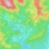 Topografische kaart Igoa, hoogte, reliëf