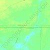 Topografische kaart Blanton, hoogte, reliëf