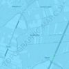 Topografische kaart Oudendijk, hoogte, reliëf