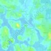 Topografische kaart Lieu-dit Er, hoogte, reliëf