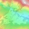 Topografische kaart Urgam, hoogte, reliëf