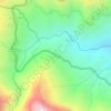 Topografische kaart La Perdida, hoogte, reliëf