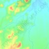 Topografische kaart ግርመ Ghirme جرمي, hoogte, reliëf