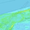 Topografische kaart West aan Zee, hoogte, reliëf