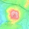 Topografische kaart Montaña de Guaza, hoogte, reliëf