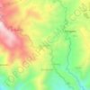 Topografische kaart Namulditan, hoogte, reliëf
