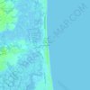 Topografische kaart Salisbury Beach, hoogte, reliëf