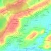 Topografische kaart L'Amplardais, hoogte, reliëf
