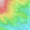 Topografische kaart Sallegg, hoogte, reliëf