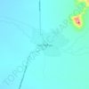 Topografische kaart Golij ጐልጅ غلج, hoogte, reliëf