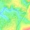 Topografische kaart Piumhi, hoogte, reliëf