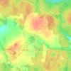 Topografische kaart Озеро, hoogte, reliëf