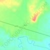 Topografische kaart Algerita, hoogte, reliëf