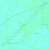 Topografische kaart GOGH, hoogte, reliëf