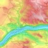 Topografische kaart Steinrücken, hoogte, reliëf