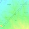 Topografische kaart Koheda, hoogte, reliëf