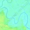 Topografische kaart Nagla Jatni, hoogte, reliëf