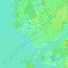 Topografische kaart Laulurinne, hoogte, reliëf