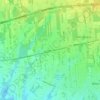 Topografische kaart Hagerman, hoogte, reliëf
