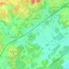 Topografische kaart Välsta, hoogte, reliëf