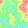Topografische kaart Cabagtukan, hoogte, reliëf
