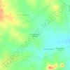 Topografische kaart Chapencheruvu Thanda, hoogte, reliëf