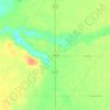 Topografische kaart Rob Roy, hoogte, reliëf