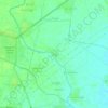 Topografische kaart Wea Gyi, hoogte, reliëf