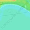 Topografische kaart Pancake Bay, hoogte, reliëf