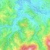 Topografische kaart Munoaundi, hoogte, reliëf