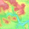 Topografische kaart Schamhaupten, hoogte, reliëf