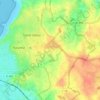 Topografische kaart La Banneville, hoogte, reliëf