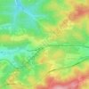 Topografische kaart Rekawinkel, hoogte, reliëf