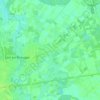 Topografische kaart Eind, hoogte, reliëf