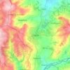 Topografische kaart Chard, hoogte, reliëf