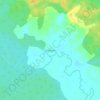 Topografische kaart Quebradita, hoogte, reliëf