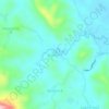 Topografische kaart Binahian A, hoogte, reliëf